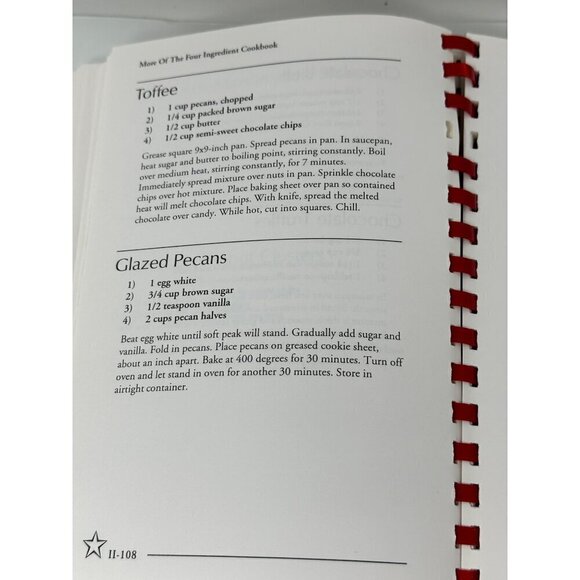 The Four Ingredient Cookbook Recipe Linda Coffee Emily Cale Quick Easy Simple - Picture 13 of 16
